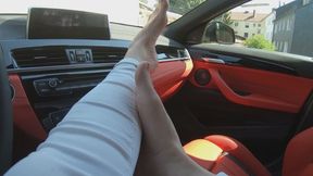 Feet in the Car by Sabdeluxe