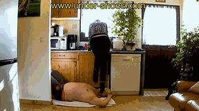 Miss Katarina extreme black wedges boots total face demolition ( SO EXTREME )