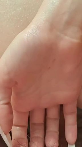 Powerful moment from "The half -sister set up a delicious pussy in home porn"