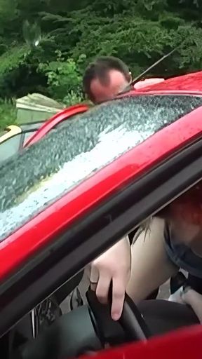 Wild Car Sex with Handjobs, Blowjobs & Outdoor Fucking