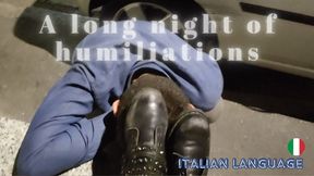 UNA LUNGA NOTTE DI UMILIAZIONI - Misia the Witch - public humiliation | MOBILE
