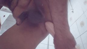 My Ass a Deposit of Milk Anal Masturbation