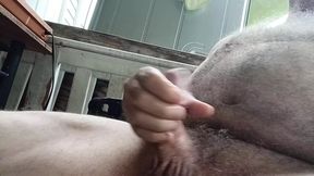 peeing and cumming while masturbating