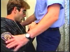 Naughty policemen want to have some fun