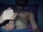 My roommate almost caught me while masturbating in his bed ∆
