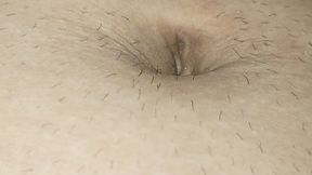 Bellybutton fetish orgasm
