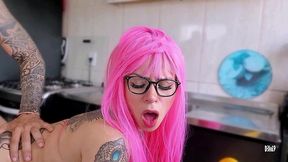 tattooed latina needs her ass and mouth fucked deeply