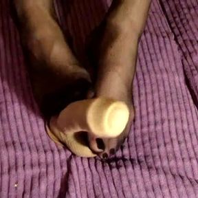 ex.milf footjob in pantyhose pt1