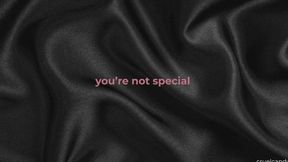You’re Not Special – Complete Series (3 Episodes, Audio Only)