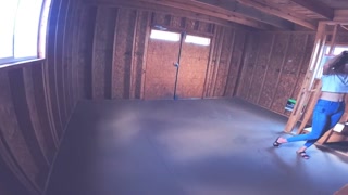 Submissive friend sucks me dry in Lowe's &amp; Home Depot - Facial!