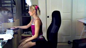 Nikki hot teen teases the camera