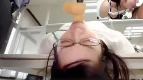 Hot Japanese Secretary Gives Mouthwatering Blowjob POV