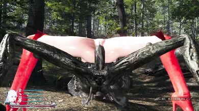 Sekushi Sword X Hime taken hard in the forest by rough warrior