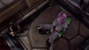 santa s elves got a demon girl