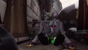 santa s elves got a demon girl