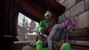 santa s elves got a demon girl