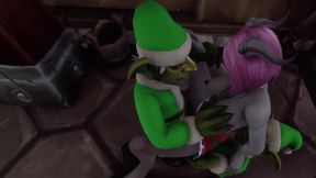santa s elves got a demon girl