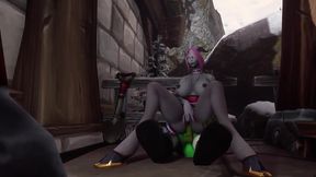 santa s elves got a demon girl