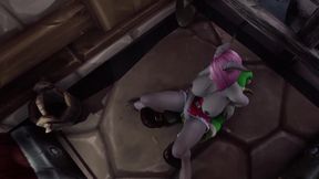 santa s elves got a demon girl