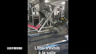 Liloubyviceversex - Exhib au fitness