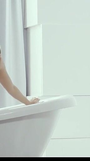 Hungarian Blue Angel Fantasy Fuck with BF in the Tub
