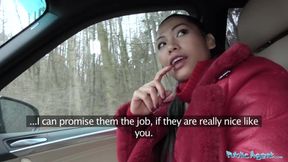 Public Porn Big tits Thai lady loves to suck and fuck cock