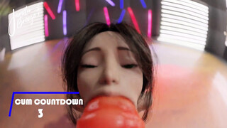 3D Challenge - Monster Dildo Facefuck - JOI hentai Preview