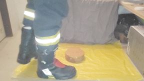 Firefighter Stomping Cake 3