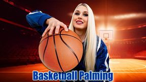 Giant Hands vs Mens Size 7 Basketball Palming Challenge MP4 720p SD