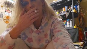 A smoking handjob