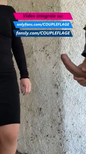 STRANGER fucks me in abandoned building!