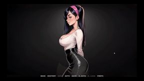 my new girlfriend [ taboo hentai game ] ep.35 my gf likes to show her latex panties to older man !