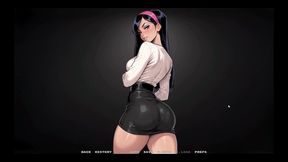 my new girlfriend [ taboo hentai game ] ep.35 my gf likes to show her latex panties to older man !