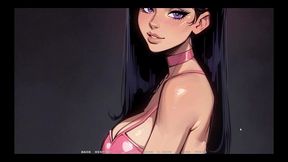 my new girlfriend [ taboo hentai game ] ep.35 my gf likes to show her latex panties to older man !