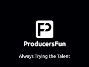 Dancing Striptease by sexy blonde followed by Mr Producer doing rough sex