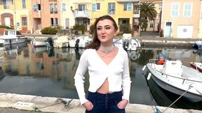 douce et sauvage, tracy, 19ans, realise son fantasme !