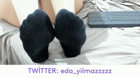 SOCK FETISH- ANKLE SOCK- FEET- FOOT