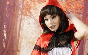 407 Rebeka Black as Hot Red Riding Hood for Adult Movie
