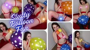 HD Ziva Fey - Slutty Balloon Fun