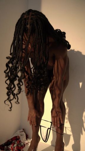 Ivonne Fit Muscle College Girl Costume