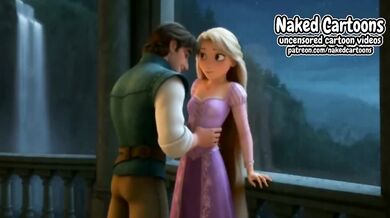 Tangled Rapunzel Cartoon Pussy Eating Until She Choked And Gushed Pink Squirt