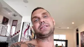 Brunette slut gets monster cock in her pussy
