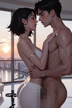 Tokyo Luxury Party Girl Dances to Bass Edm, Strips Naked, Then Gets Fucked - Anime HD (ai)