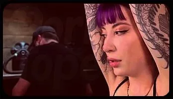 BDSM Session with Tattooed Slave Charlotte Sartre Must watch