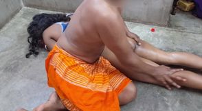 Indian Wife Oil on Ass Doggy Style
