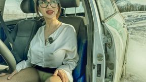 Sima Revving Upskirt Panties moment from shooting 4K 100mbps quality full video