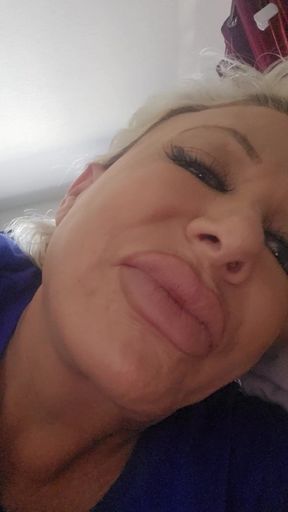 Waking up with Claudia Marie