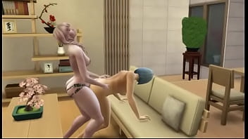 Amigas intimas disfrutando en los Sims 4