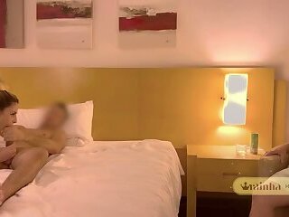 The hot married woman, QUEEN HOTWIFE becomes a WHORE when she gives it good in front of her TAME CUC