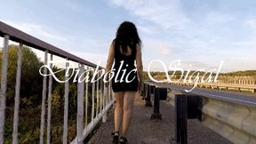 Girl Gift in the Road